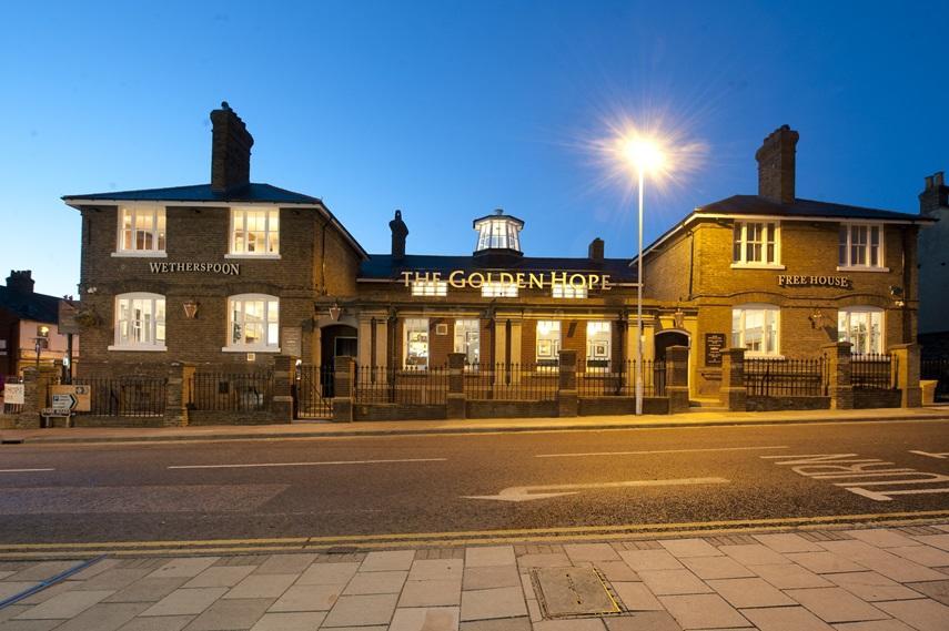 The Golden Hope Wetherspoon Hotel Sittingbourne Eksteriør billede